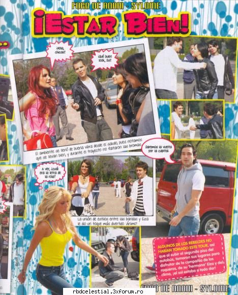 Revista Rebelde - ileana - Tour empezar desde cero